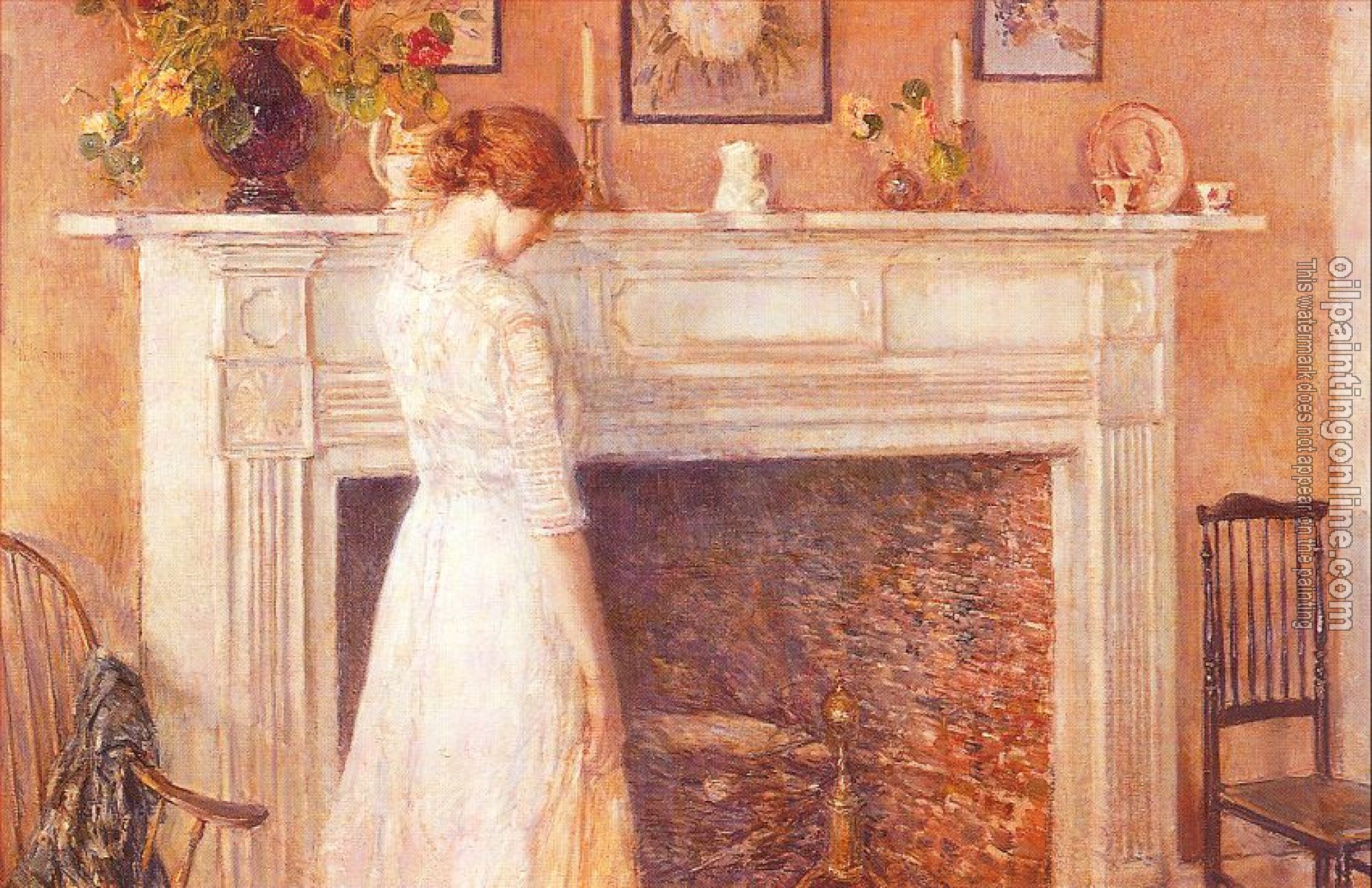 Hassam, Childe - Oil On Canvas